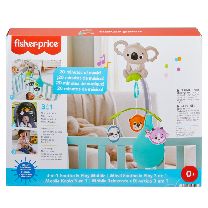 Carusel Muzical 3-în-1 Fisher-Price