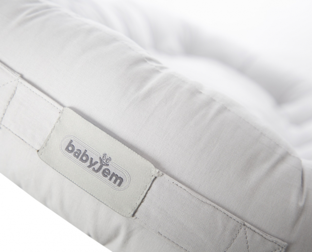 Babynest BabyJem Gri - Somn Sigur Bebe - imagine 3