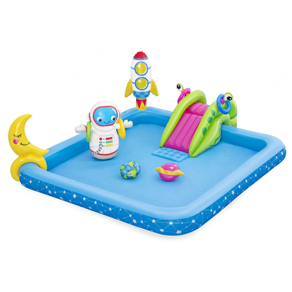 Piscina Bestway Astronaut cu Tobogan si Jucarii - imagine 3