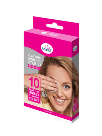 Plasturi oculari sterili Minut | 10 bucăți - imagine 2