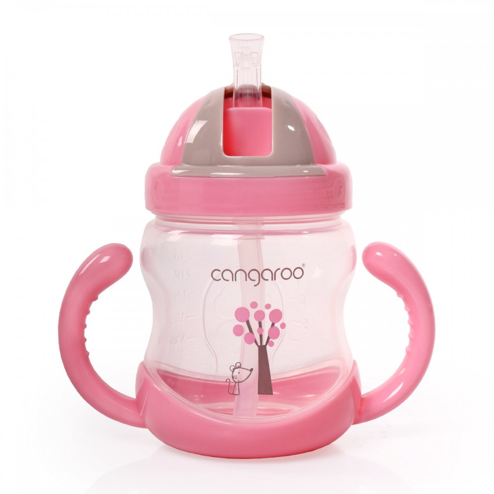 Canuta Cangaroo Roz, 280 ml, Anticolici - imagine 2