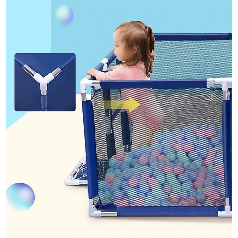 Tarc Pliabil NiceKids cu Baschet, Bleumarin - imagine 9