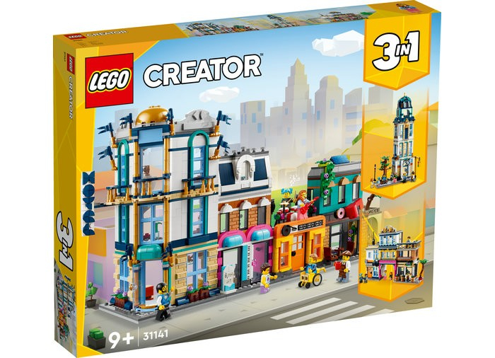 LEGO Creator 31141 Strada Principala, Set Construit Hotel