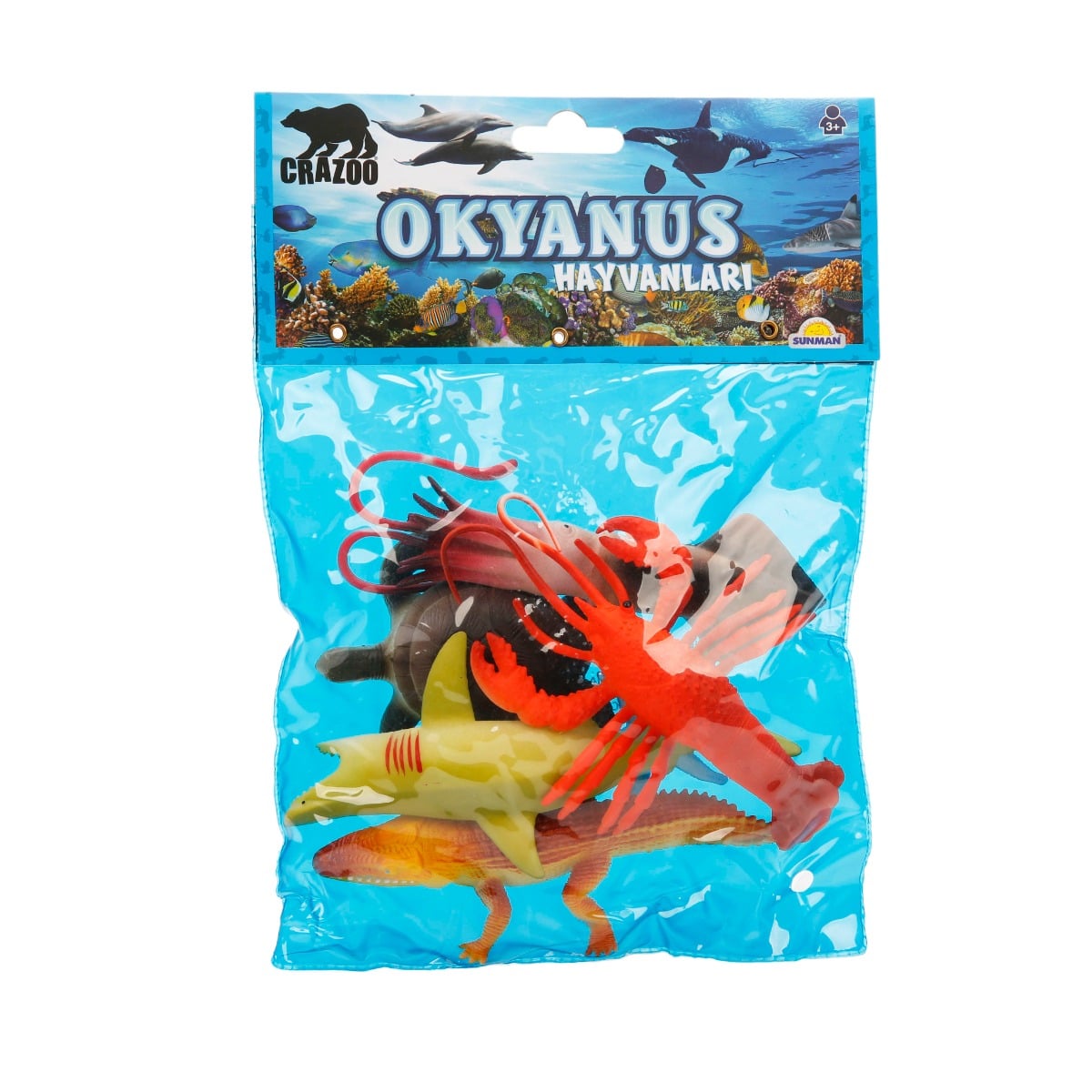 Set Figurine Animale Ocean Crazoo | Educaționale