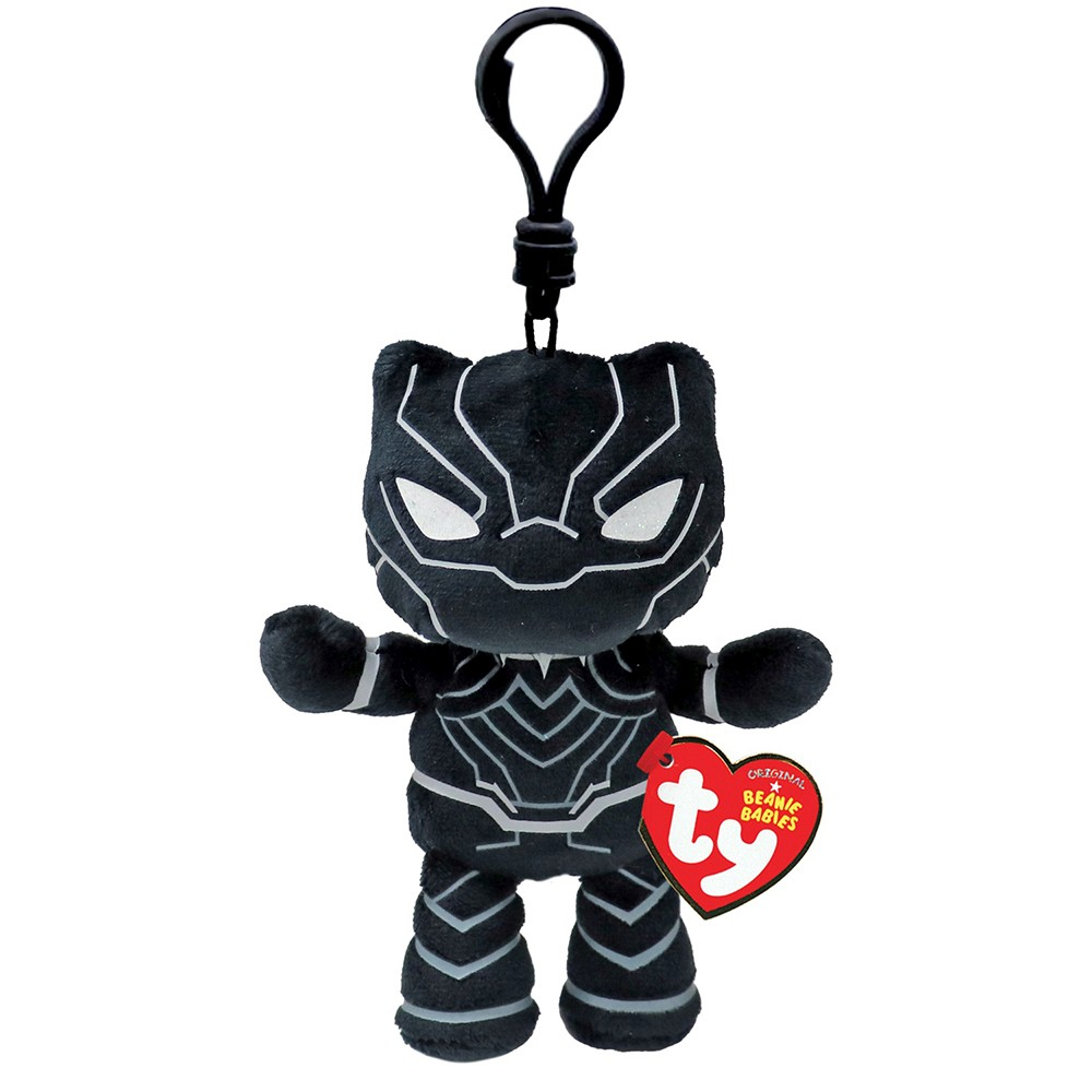 Breloc Plus Ty Black Panther 8.5cm