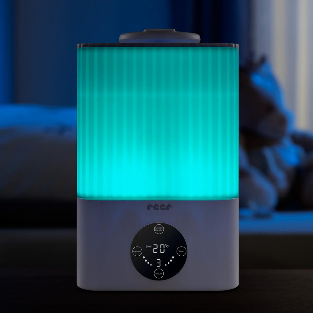 Umidificator Reer Ultrasunete cu Lumină de Veghe