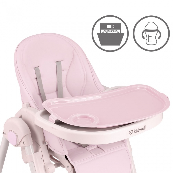 Scaun de masă Kidwell Bento Roz | Independență - imagine 6