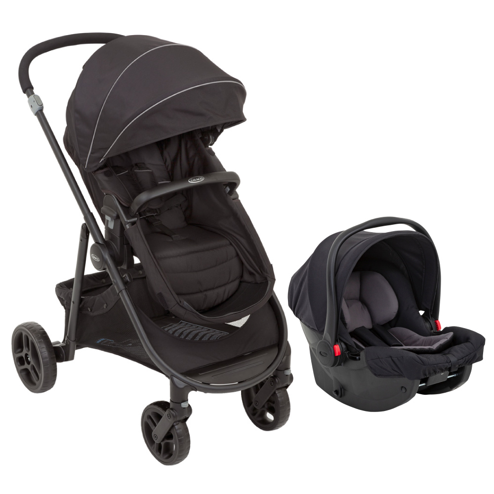 Graco Transform 3 in 1 Black - Sistem Complet Călătorie