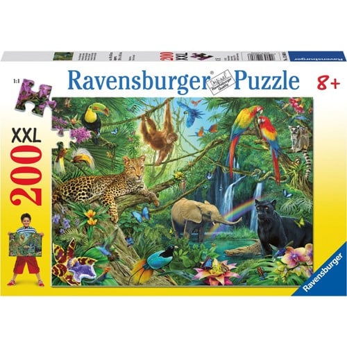 Puzzle Ravensburger Jungla 200 piese