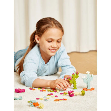 Set Plus-Plus 240 piese - Jucărie educativă STEM - imagine 3
