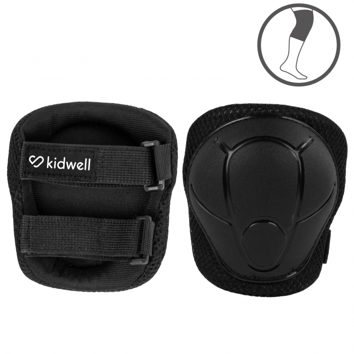 Kidwell Trix Black - Set protecție copii - imagine 8