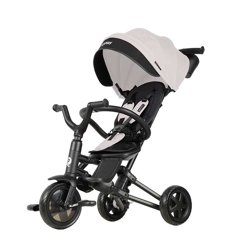 Tricicleta Qplay Nova Niello Gri, Ultrapliabilă - imagine 6
