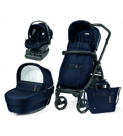 Carucior 3 in 1 Book 51 Rock Navy Peg Perego i-Size