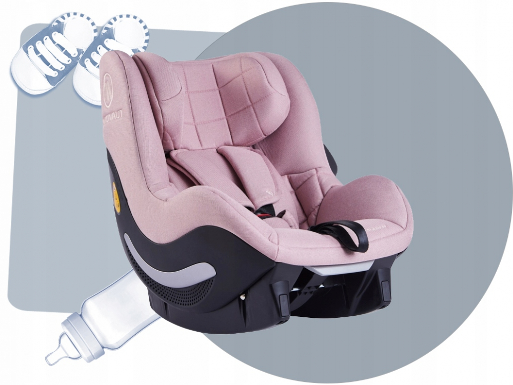 Scaun Auto Avionaut AeroFIX 2.0 Pink, Siguranță i-Size - imagine 5