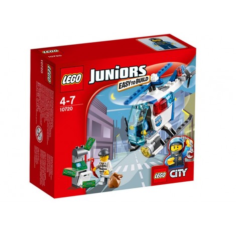 LEGO Juniors 10720: Urmărire cu Elicopterul