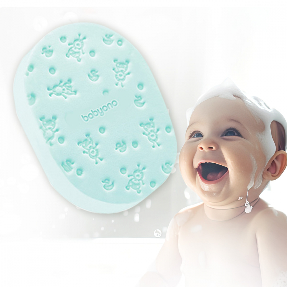 Burete Baie Babyono Verde | Moale și Extensibil - imagine 2