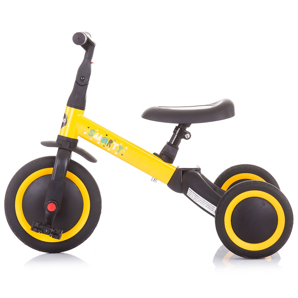 Tricicleta Chipolino Smarty 2in1, Galben - imagine 4