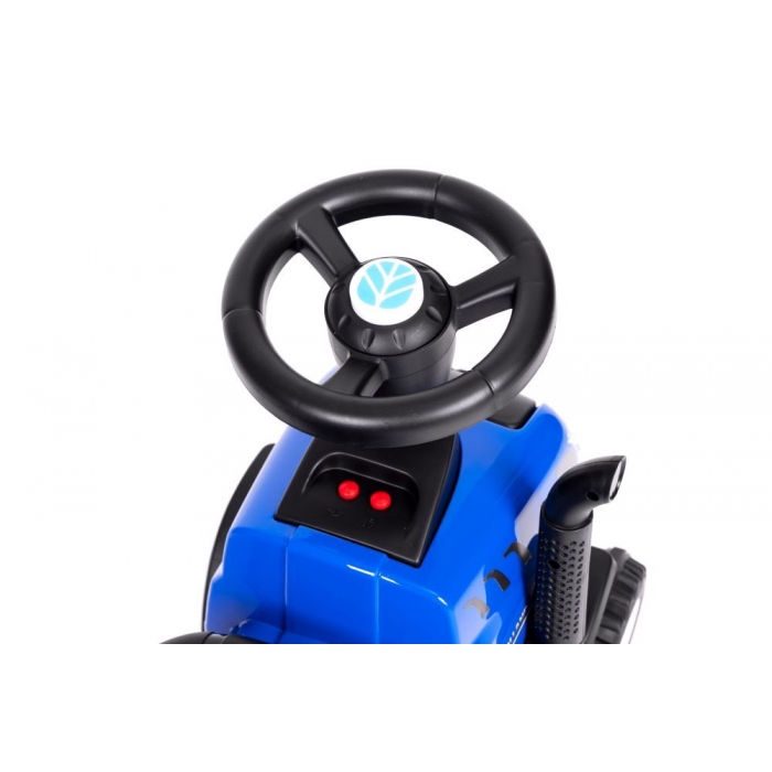 Tractor New Holland Ecotoys cu Remorcă Albastru - imagine 6