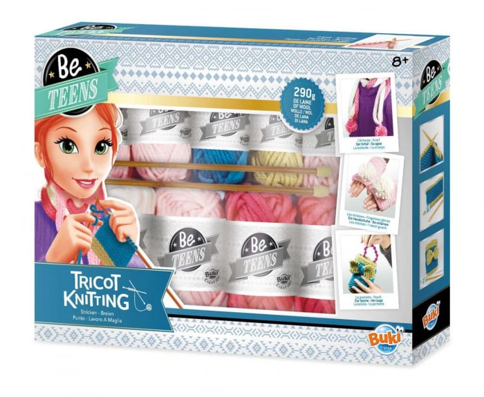 Kit Tricotat Buki France | Învățare Creativă pentru Copii