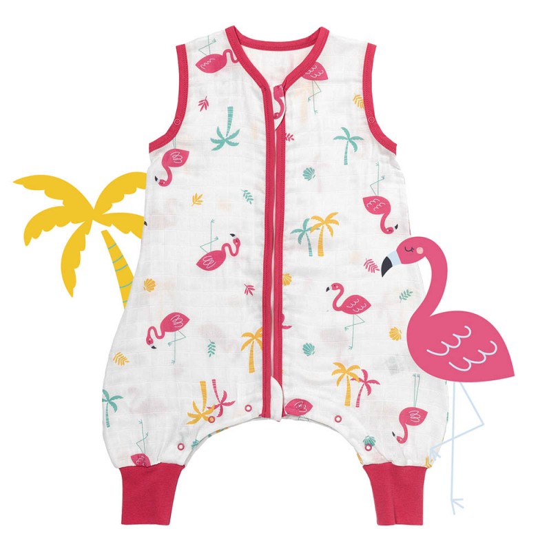 Sac de dormit Bamboo Flamingo 0.5 Tog Slumbersac - imagine 4