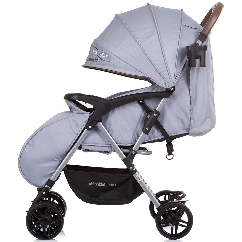 Carucior Chipolino April Ash Grey, 0-22 kg - imagine 4