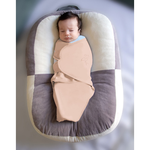 Sistem de înfășare BabyJem Swaddle, Somon, 0-3 luni - imagine 2