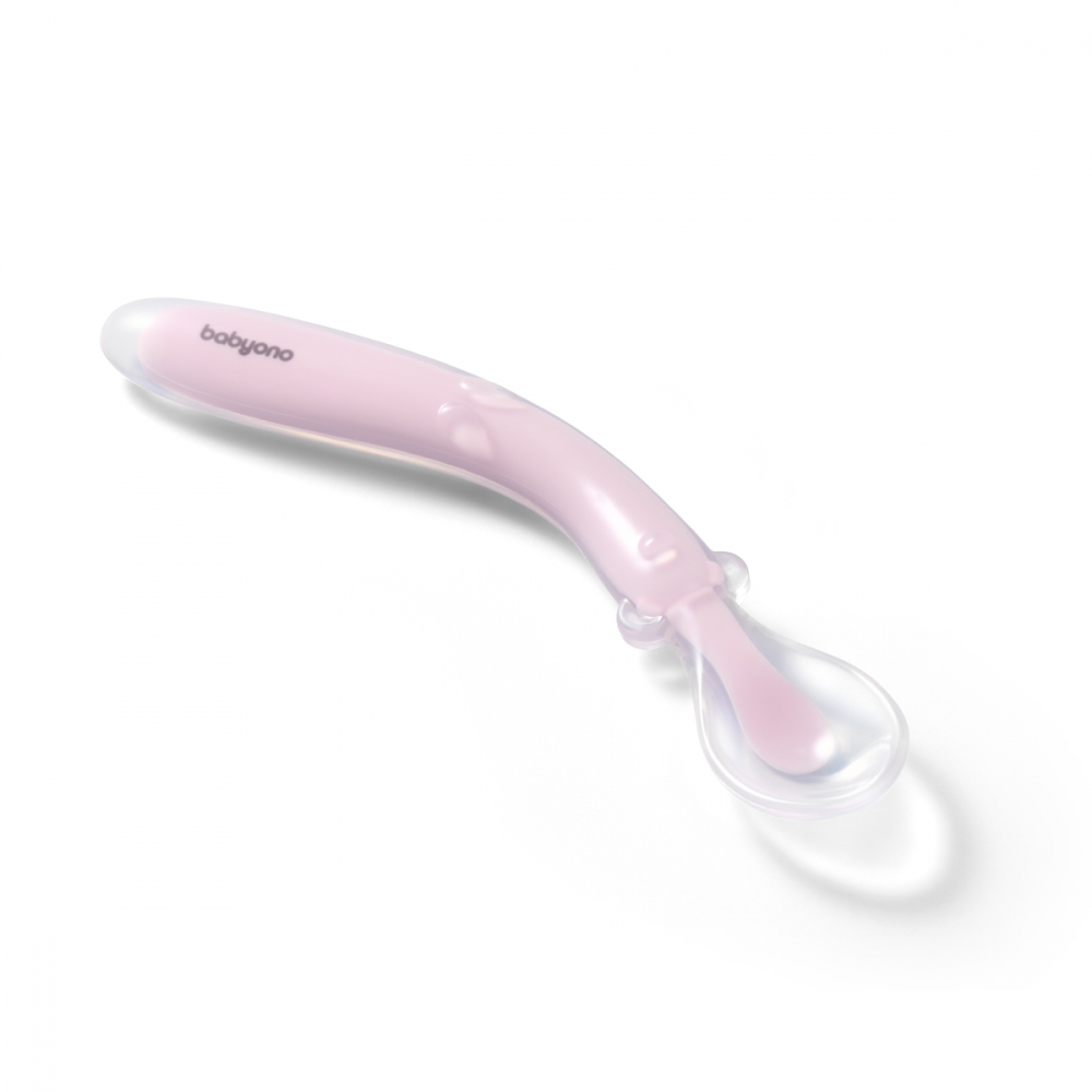 Linguriță Flexibilă Silicon Babyono Roz - imagine 2