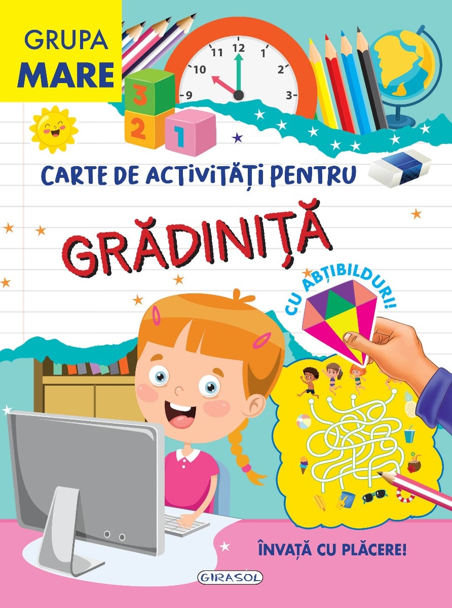 Carte Grupa Mare Girasol | Învață Litere și Culori