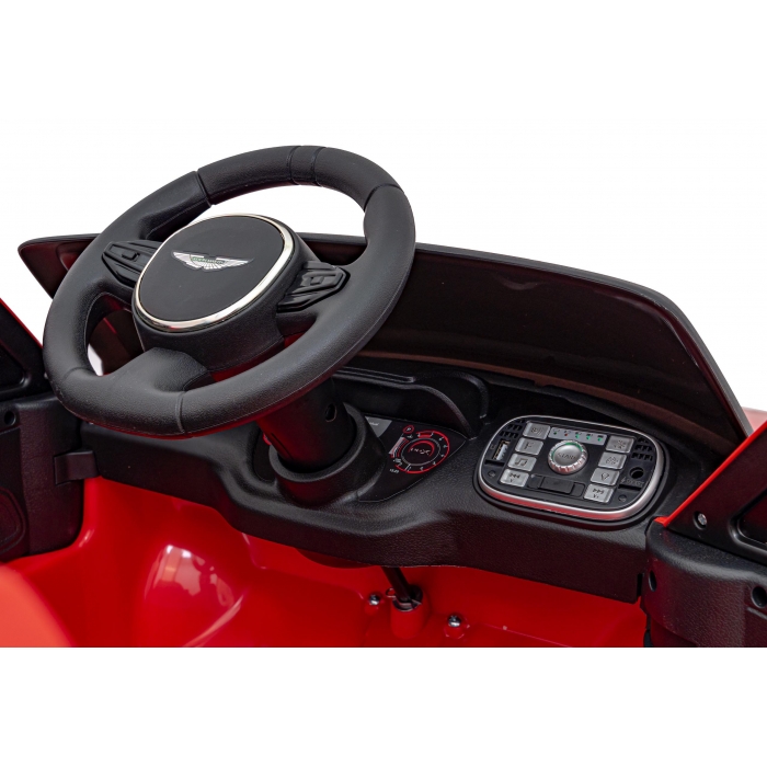 Masinuta Electrica Aston Martin DBX Rosu 100W, Telecomanda - imagine 4