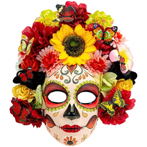 Masca Dia de los Muertos Deluxe | Widmann