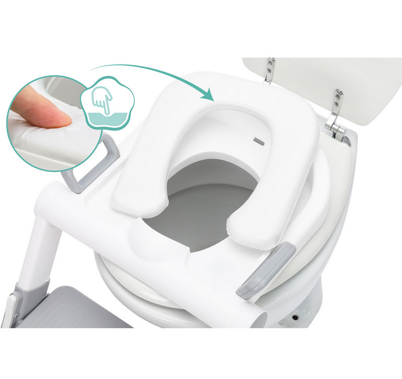 Reductor WC Pliabil Fillikid Grey White - imagine 3