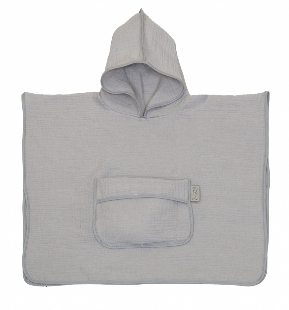 Prosop Poncho Amy Glugă Gri - imagine 2