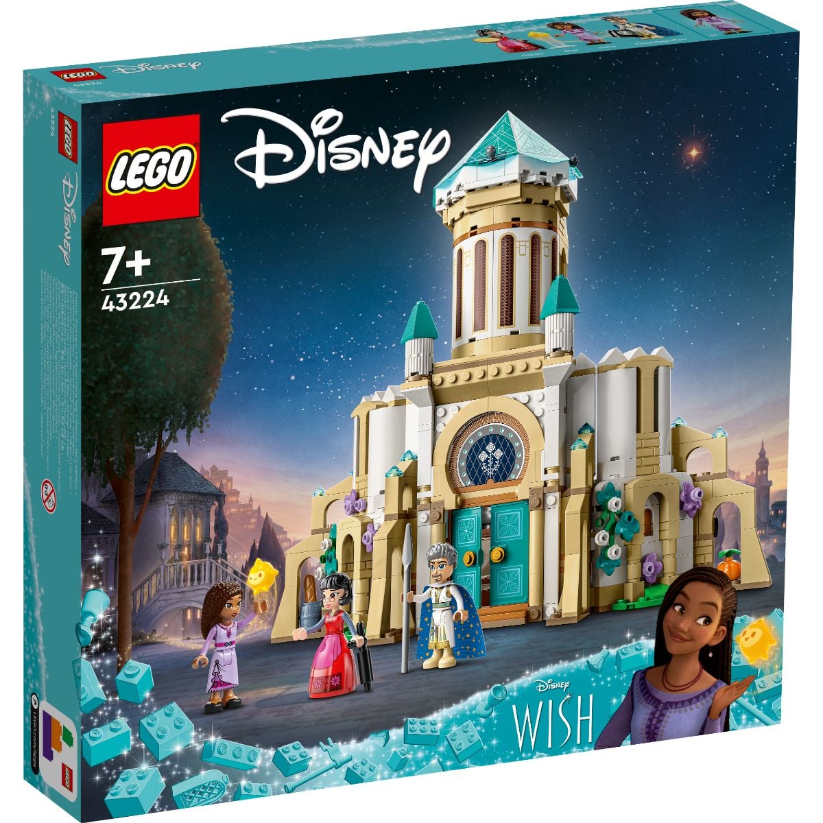 LEGO Castelul Regelui Magnifico 43224 Disney