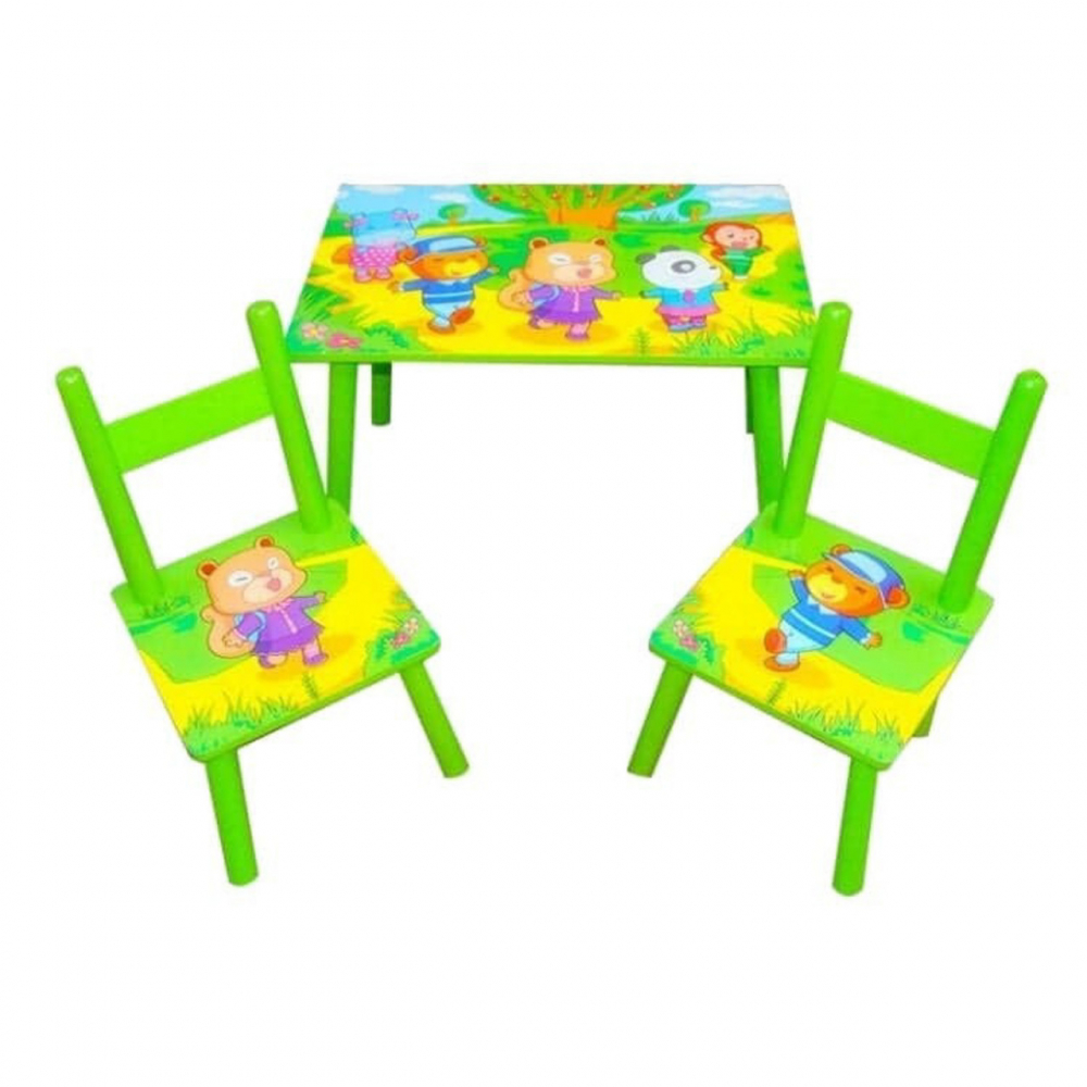 Masa Novokids My First Table Verde - imagine 3