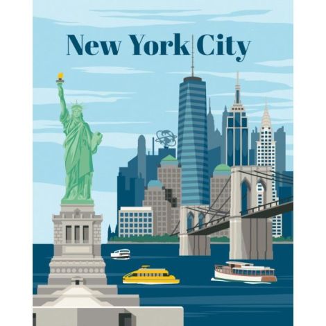 Ravensburger CreArt New York - Pictură Relaxantă - imagine 3