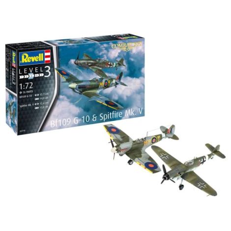Set Revell Messerschmitt vs Spitfire | Machete