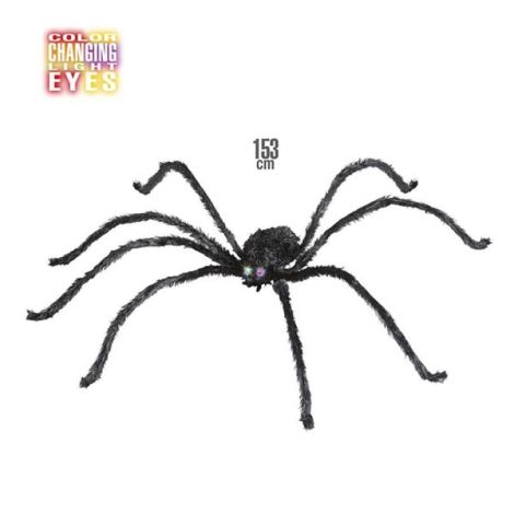 Paianjen Halloween Widmann 153cm cu Ochi Luminosi - imagine 3