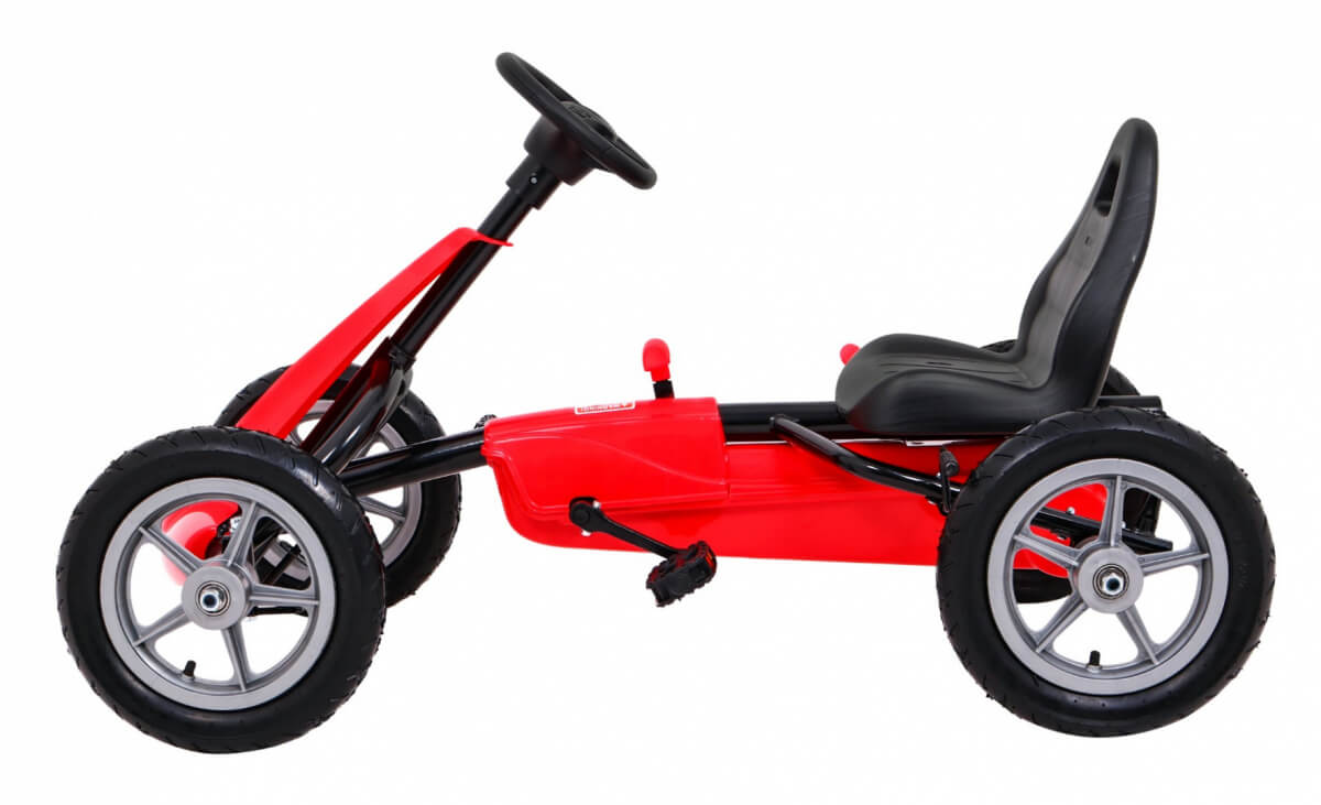 Kart cu pedale STAR AIR Rosu | Jucarii Active - imagine 3