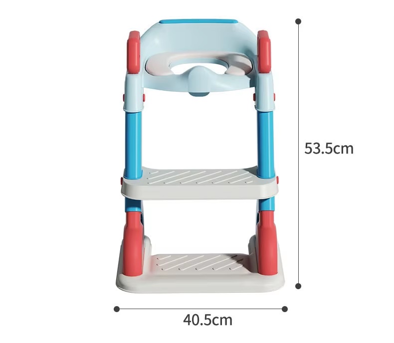 Reductor toaletă Little Mom cu scaun moale - imagine 4