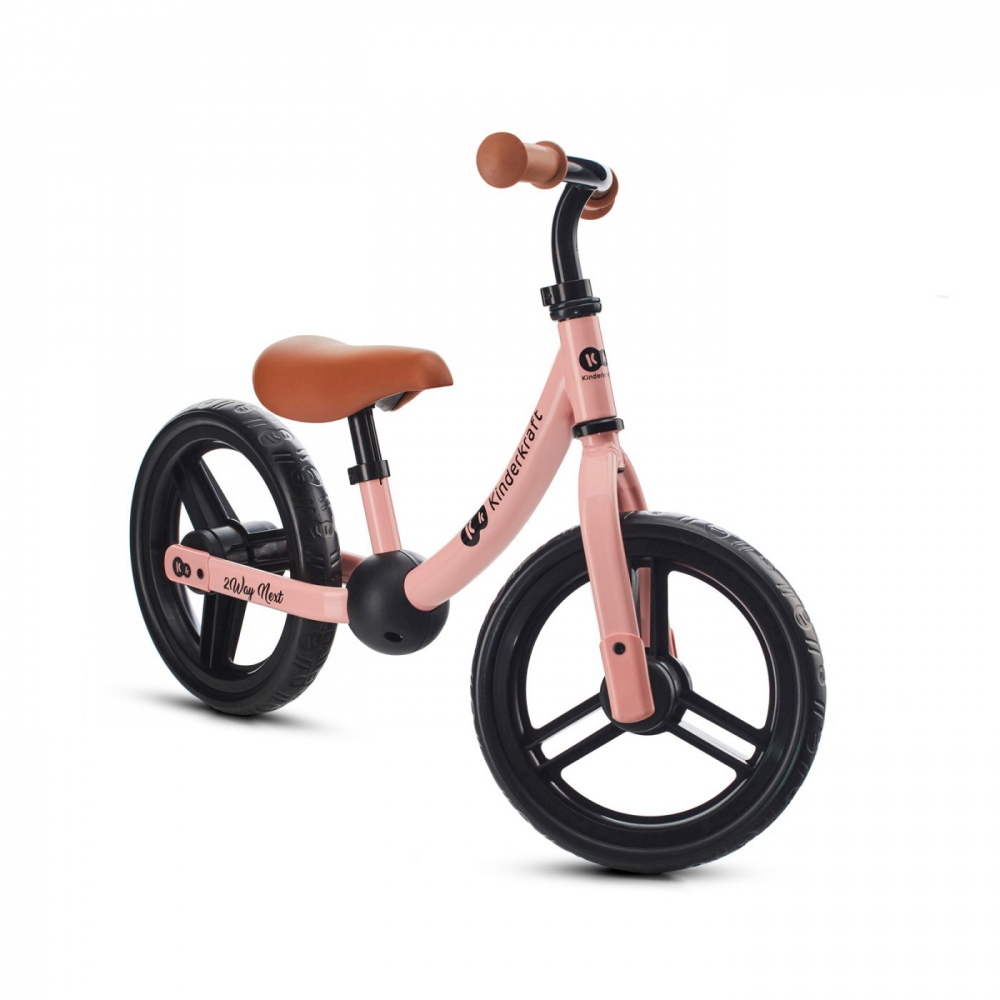 Kinderkraft 2Way Next Rose Pink - Bicicleta Echilibru - imagine 3