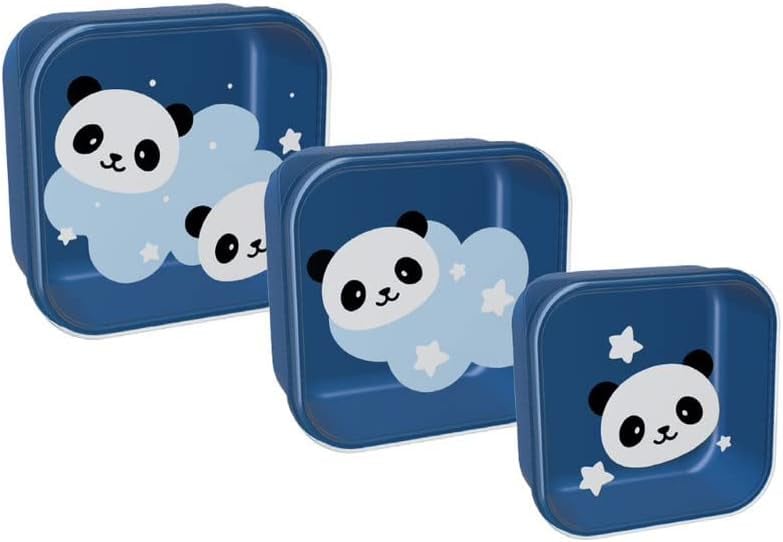 Set 3 Cutii Alimente Panda Itotal | BPA Free - imagine 2