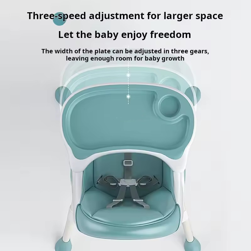 Scaun de masa Little Mom - Multifunctional si Sigur - imagine 9