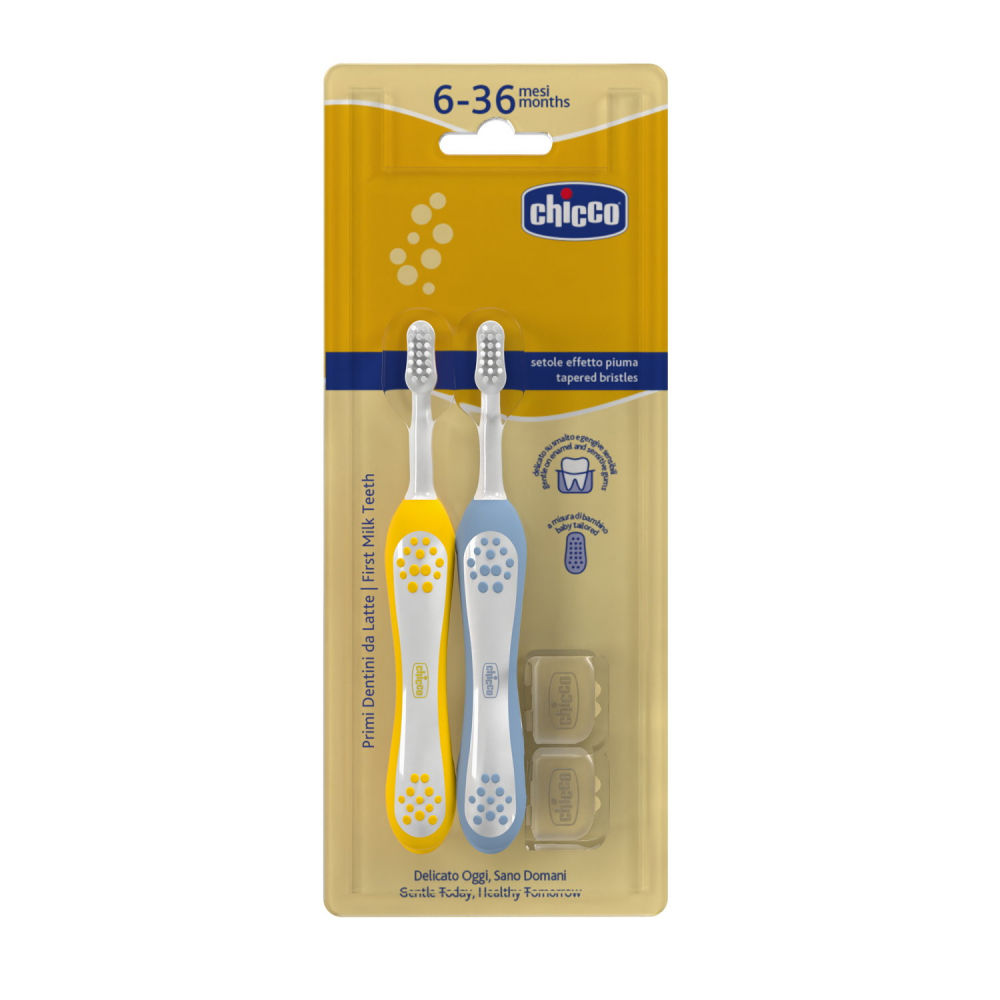 Set Periuțe Chicco Copii 6-36 luni - imagine 3