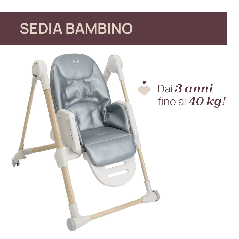 Chicco Polly Armonia - Scaun masa 0luni+ Greenery - imagine 6