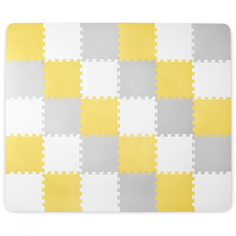 Saltea joaca Kinderkraft Luno | Puzzle educational - imagine 8