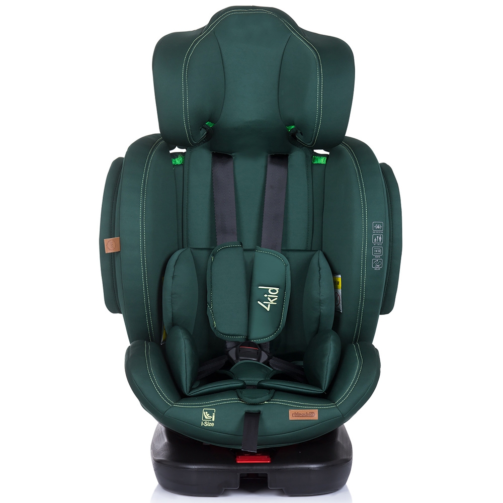 Scaun Auto Chipolino 4Kid 0-36 kg Isofix Avocado - imagine 2