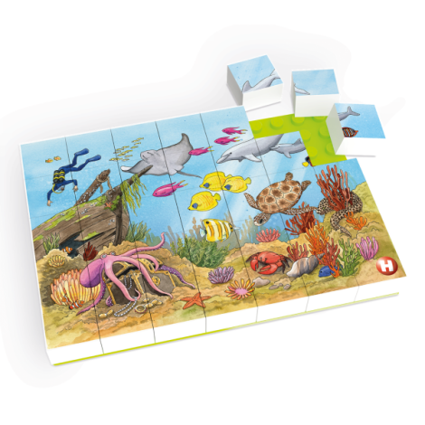 Puzzle Hubelino Subacvatic 35 piese