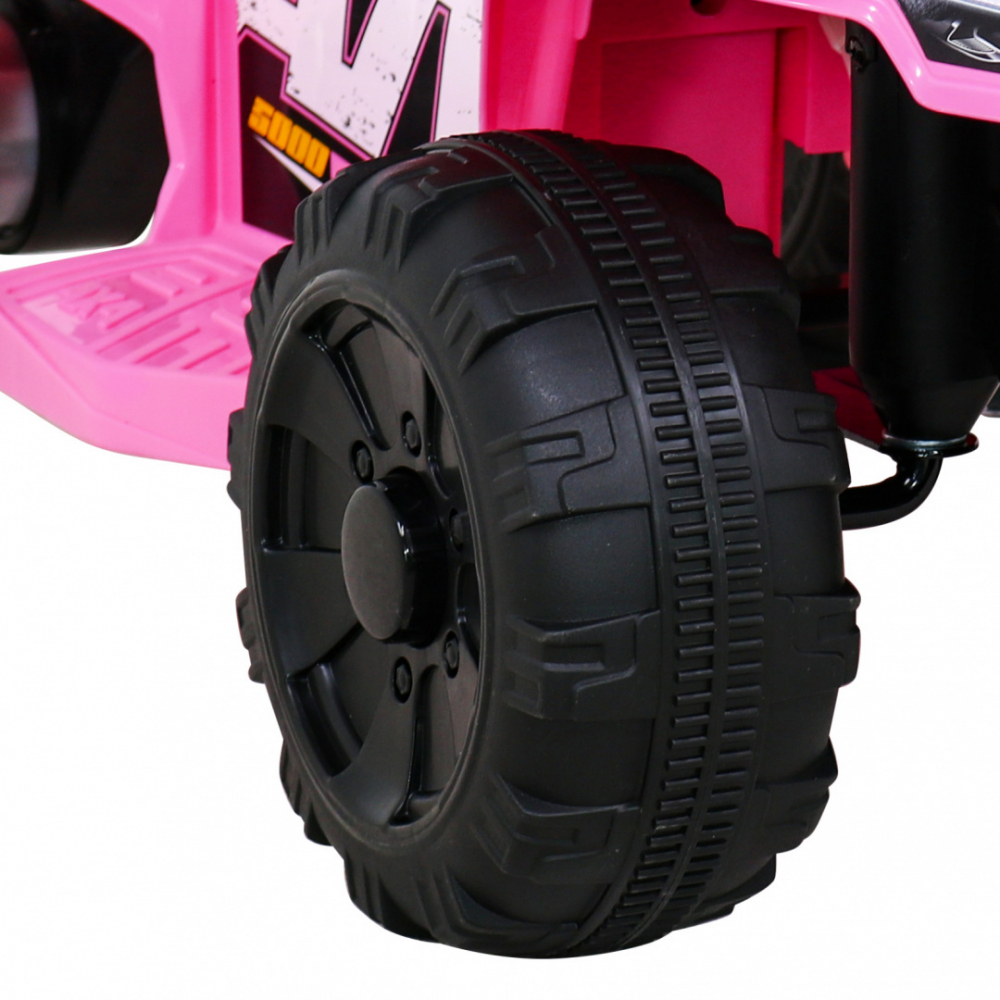 ATV Electric Ramiz Storm Pink pentru Copii - imagine 5