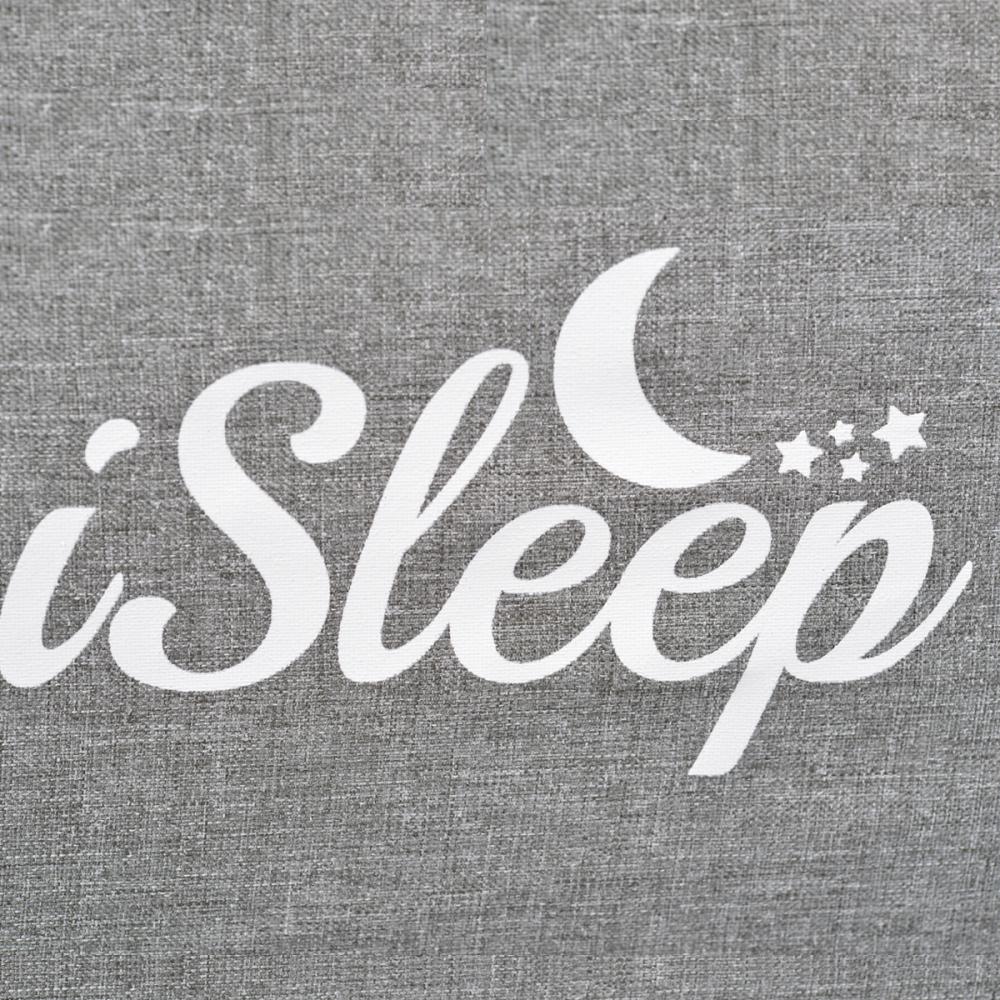Patut Cangaroo ISleep Grey 120x60 Pliabil Complet - imagine 8