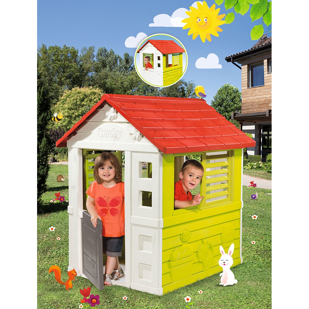 Casuta Smoby Lovely pentru Gradina - Jucarii Exterior - imagine 2